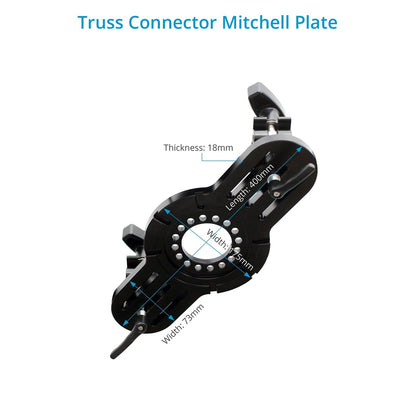 Truss/Scaffold Connection Plate - Mitchell Camera Mount