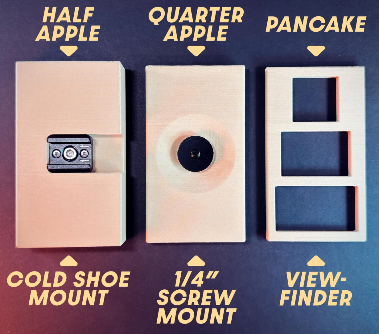 5" Mini Apple Boxes with Extra Features - Grip Support Store