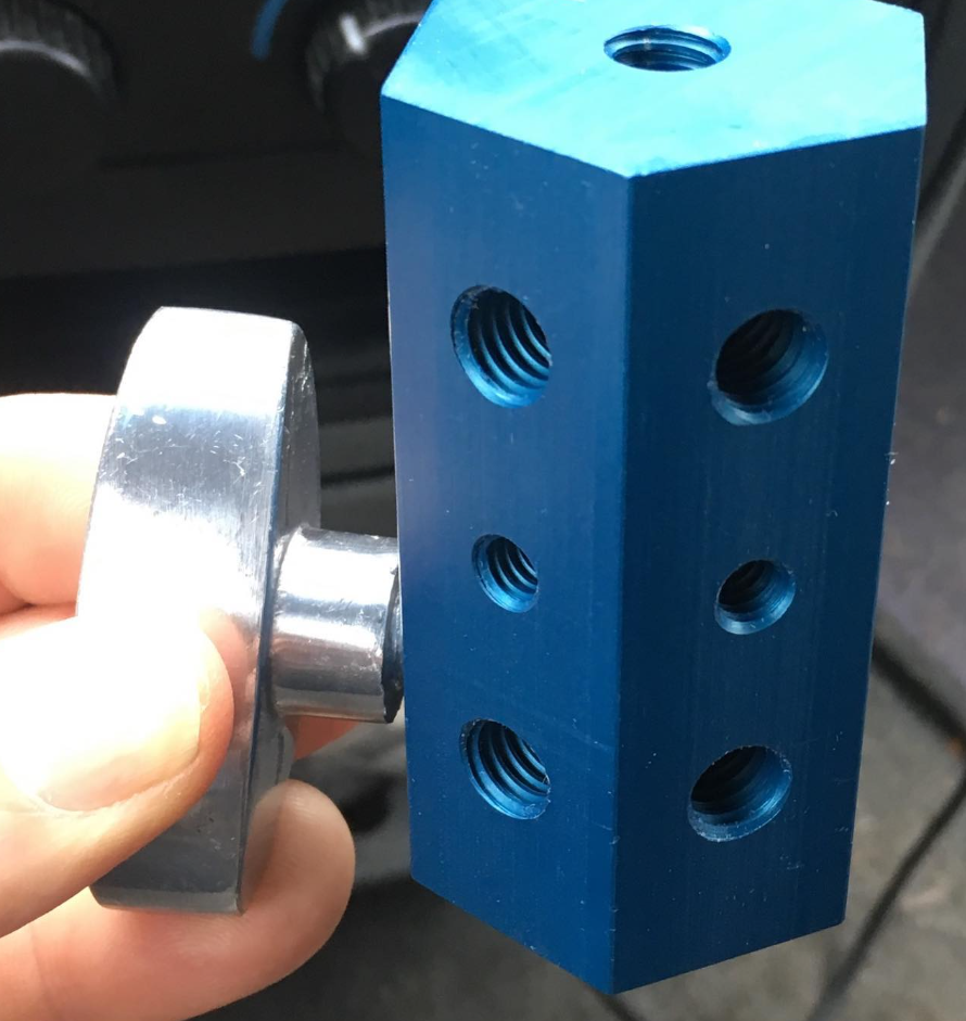 Tree Trunk - 5/8" Reciever with 3/8" Threaded Holes