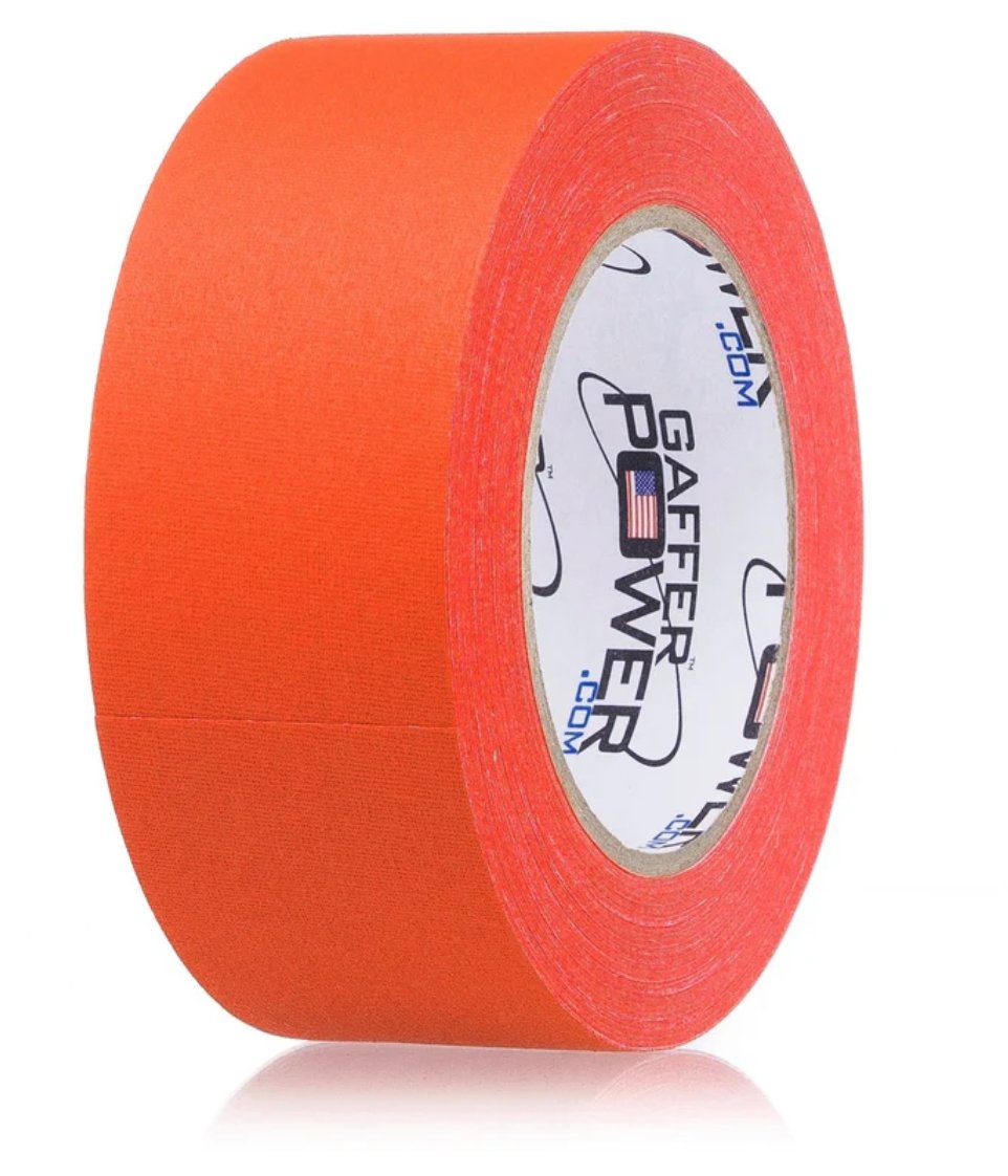 Gaffer Tape — Black 2" x 30yd