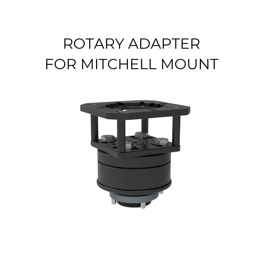Rotary Adapter for Mitchell Mount - aluminum rotation adapter