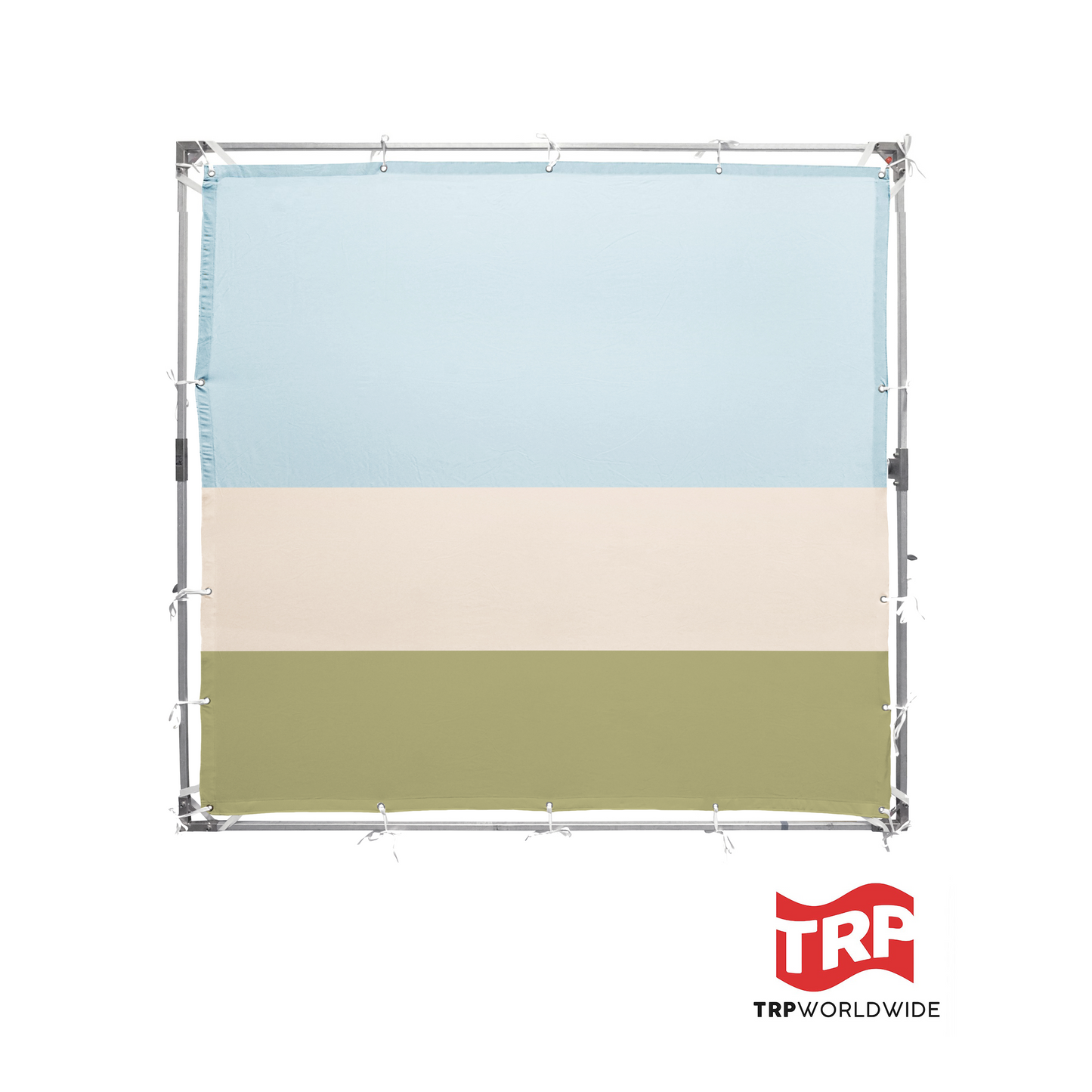 6' X 6' TRI-BOUNCE™ - Blue/Gray/Green