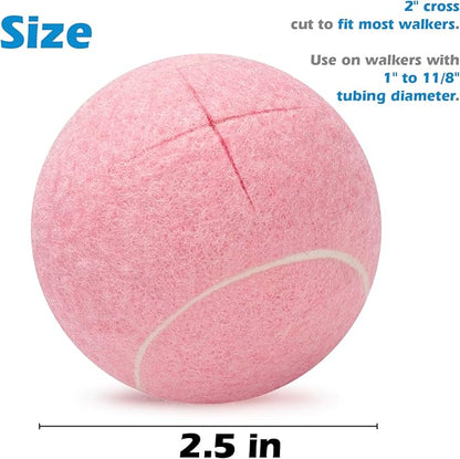 Pre-cut Tennis Balls for Stand Legs - 8 Pack - Grip Support Store