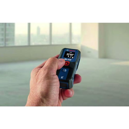 BOSCH 100 Ft Blaze Laser Distance Measure, Includes 2 AA Batteries - Grip Support Store