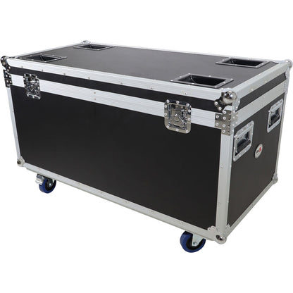 ProX Large Utility Trunk Storage Case with Casters (Black) - Grip Support Store