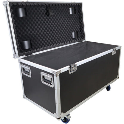 ProX Large Utility Trunk Storage Case with Casters (Black) - Grip Support Store