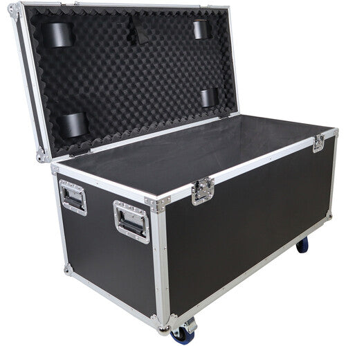 ProX Large Utility Trunk Storage Case with Casters (Black) - Grip Support Store