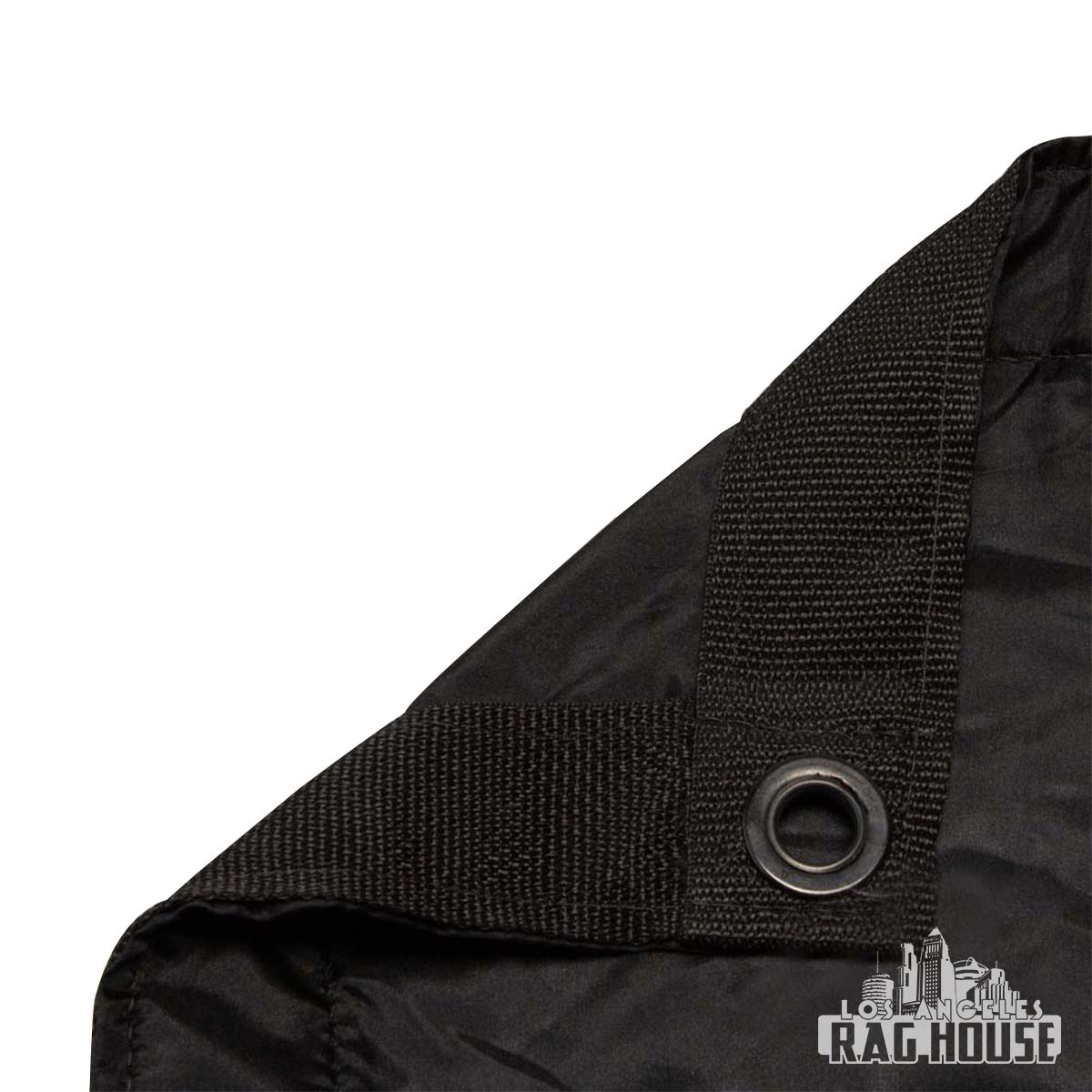 China Silk Black by LA Rag House - fabric detail