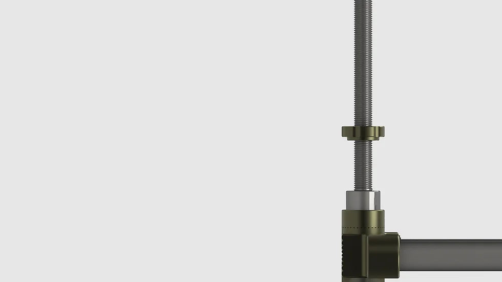 Counterweight rod for GF-Slider (26 mm / 1" / gym weights) - Grip Support Store