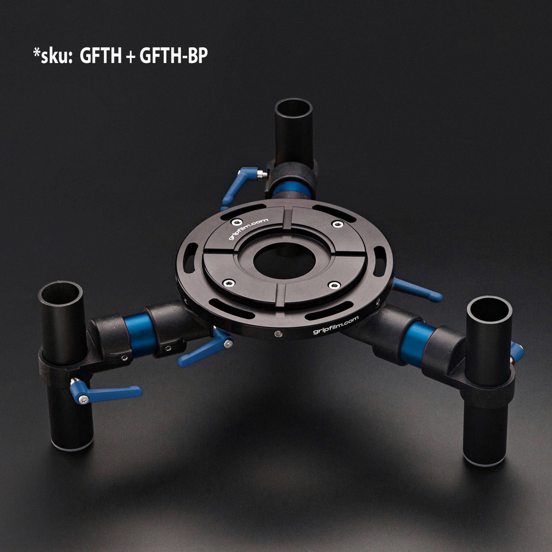 48.3mm (1"1/2) & M8 CLAMPING LEVER BLUE SET - Grip Support Store
