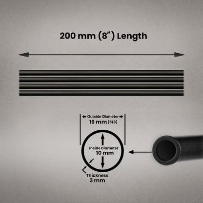 200mm PRECISION RODS 16mm SET - Grip Support Store