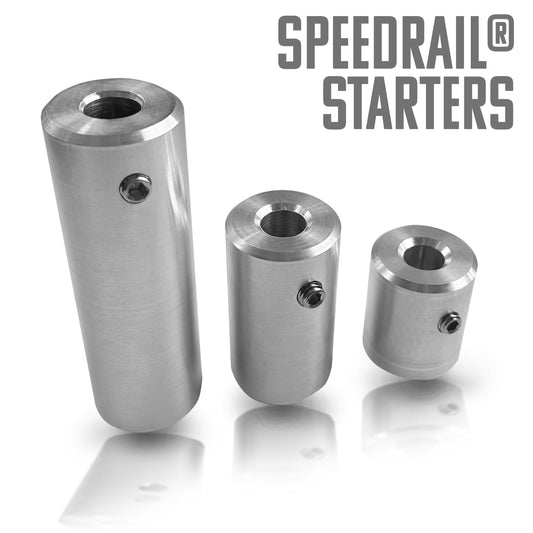 SpeedRail® Starters with Baby and 3/8" Female. - Grip Support Store
