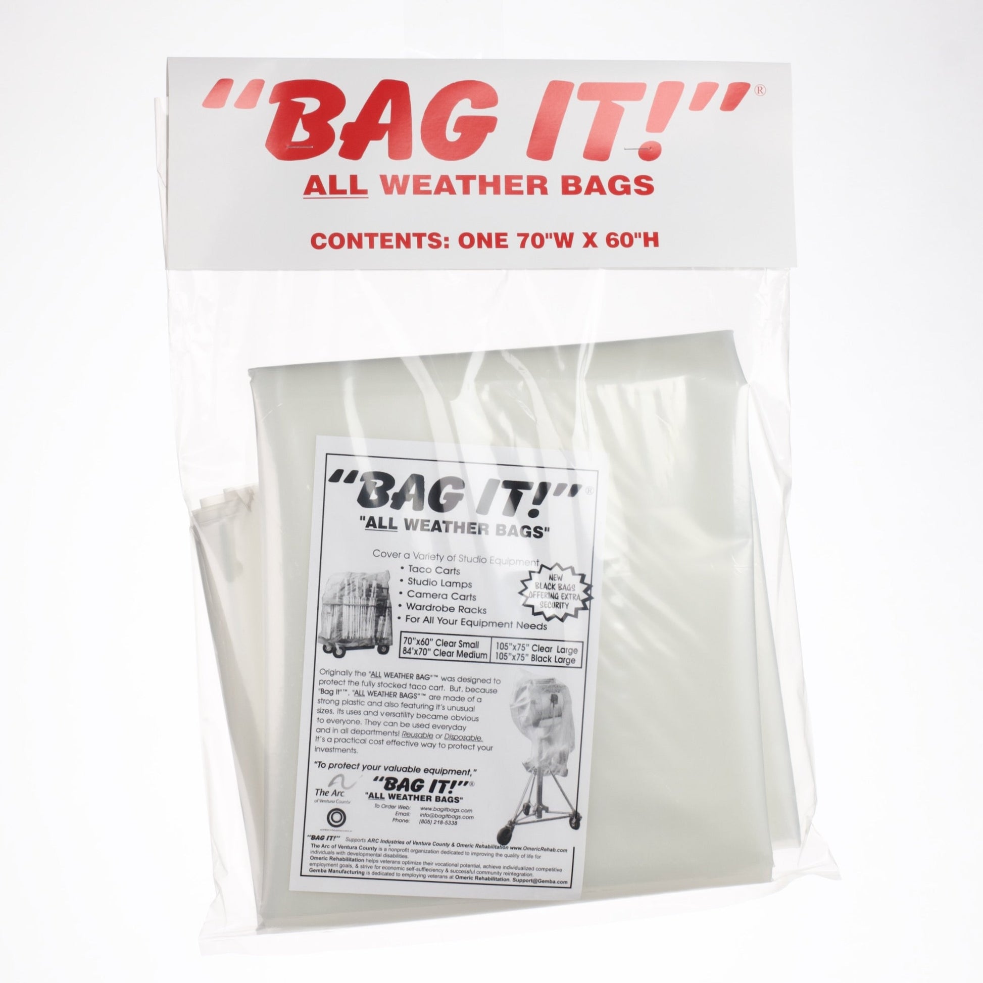 Bag It All Weather Bags - Grip Support Store