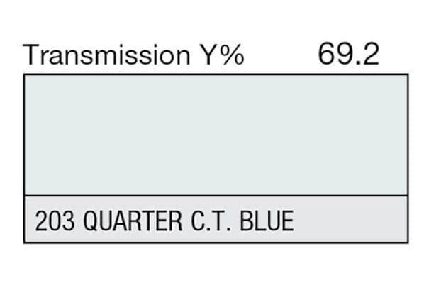 Lee Filters 203 1/4 CTB - 48" x 25' Roll - Grip Support Store