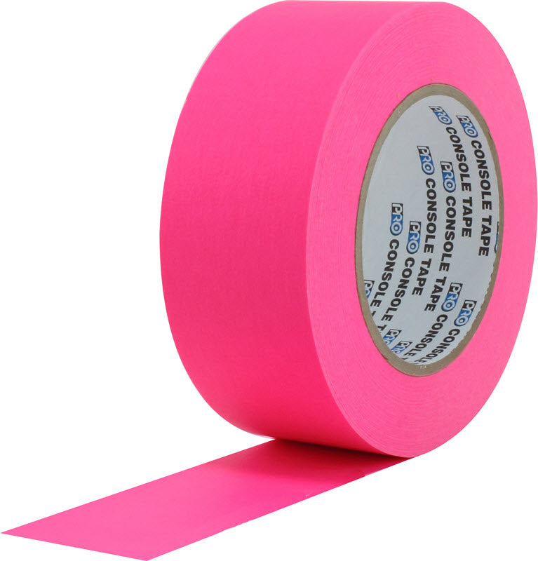 Pro Console Fluorescent Flatback Paper Tape - Grip Support Store