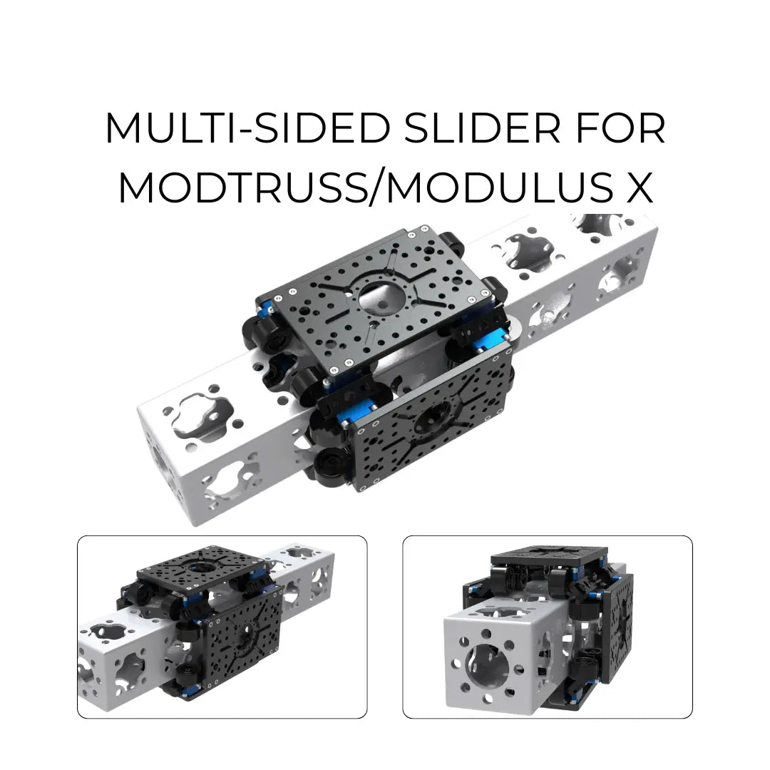 Multi-Sided Slider for Modtruss / Modulus X - mounting detail