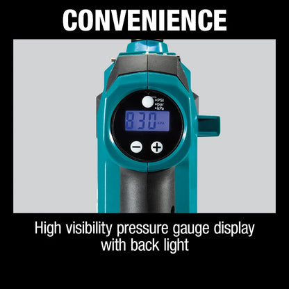 Makita DMP180ZX 18V LXT Lithium Ion Cordless Inflator - Grip Support Store