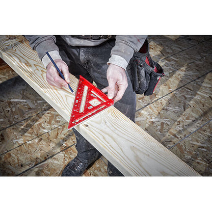 Milwaukee MLSQM070 7" Magnetic Rafter Square - Grip Support Store