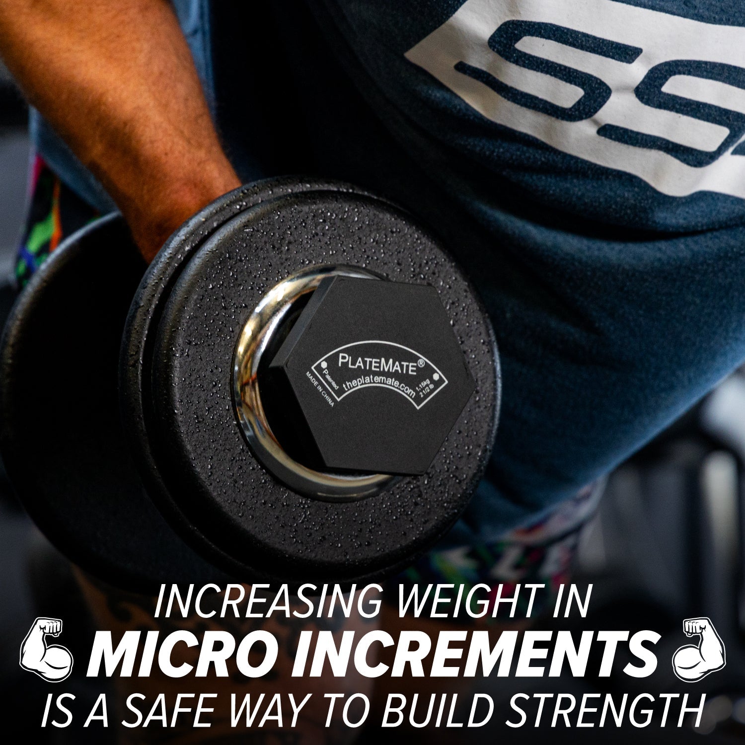 2.5 lb Hex PlateMate (Pair) - Grip Support Store