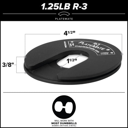 1.25lb R-3 PlateMate (Pair) - Grip Support Store