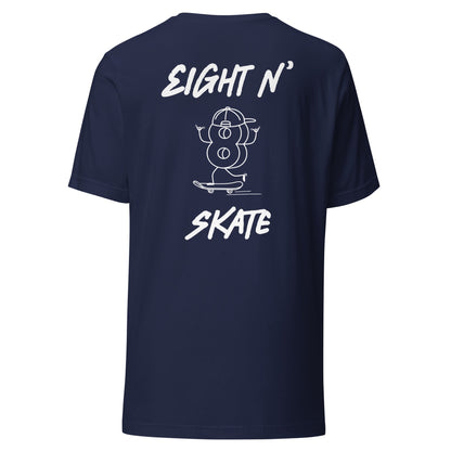 Eight N' Skate 2 Sided T-Shirt - Grip Support Store