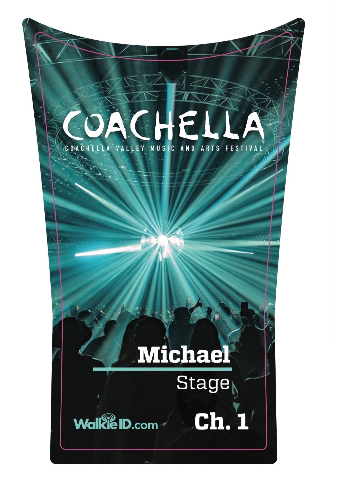 Walkie ID Labels - Customized for your Department - Grip Support Store