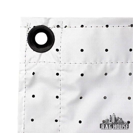 B/W Perforated Bounce by LA Rag House