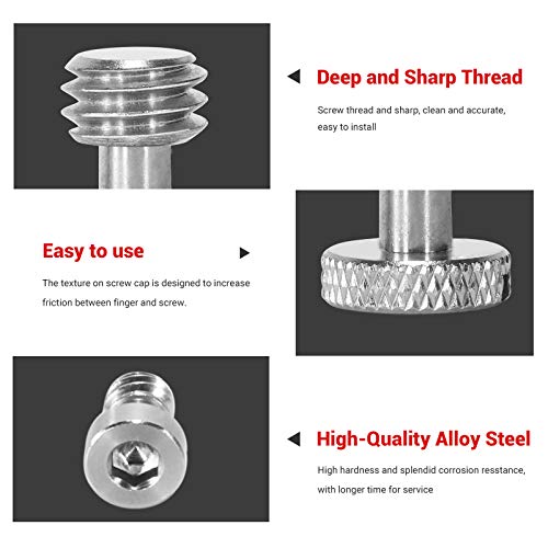 Camera Screw Set,26 Pcs Screw Set for Camera Accessories - Grip Support Store