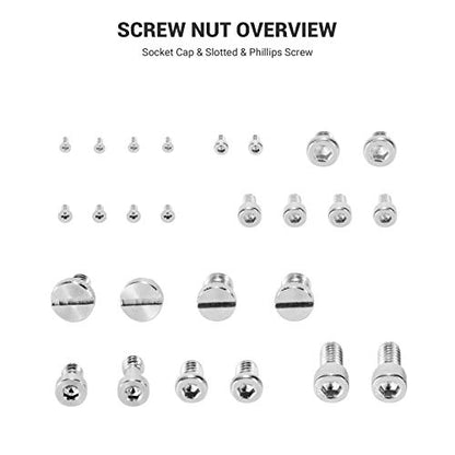 Camera Screw Set,26 Pcs Screw Set for Camera Accessories - Grip Support Store
