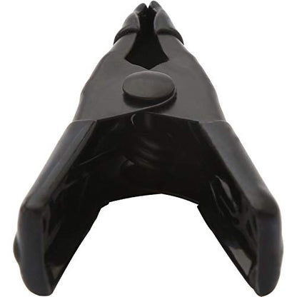 100 pcs. 2" Inch Spring Metal Clamps - All Black - Grip Support Store