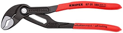 KNIPEX - Cobra Pliers, 7-1/4-Inch  (8701180) - Grip Support Store