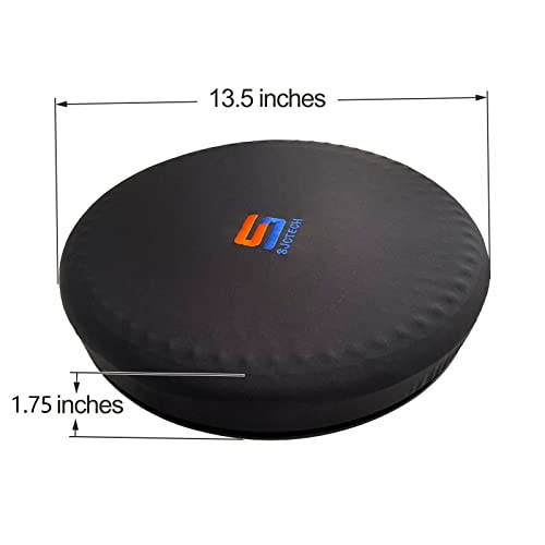 360° Rotating Seat Cushion with memory foam (13.5x13.5x1.75 inches) - Grip Support Store