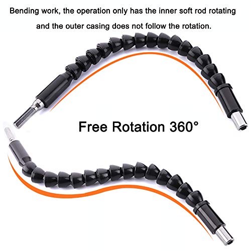 Flexible Drill Bit Extension 2pc - Grip Support Store