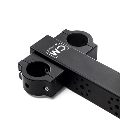 Billet Trailer Hitch Adaptor for 2 in. Receiver & 1-1/4 in. Speed Rail Tube - Grip Support Store