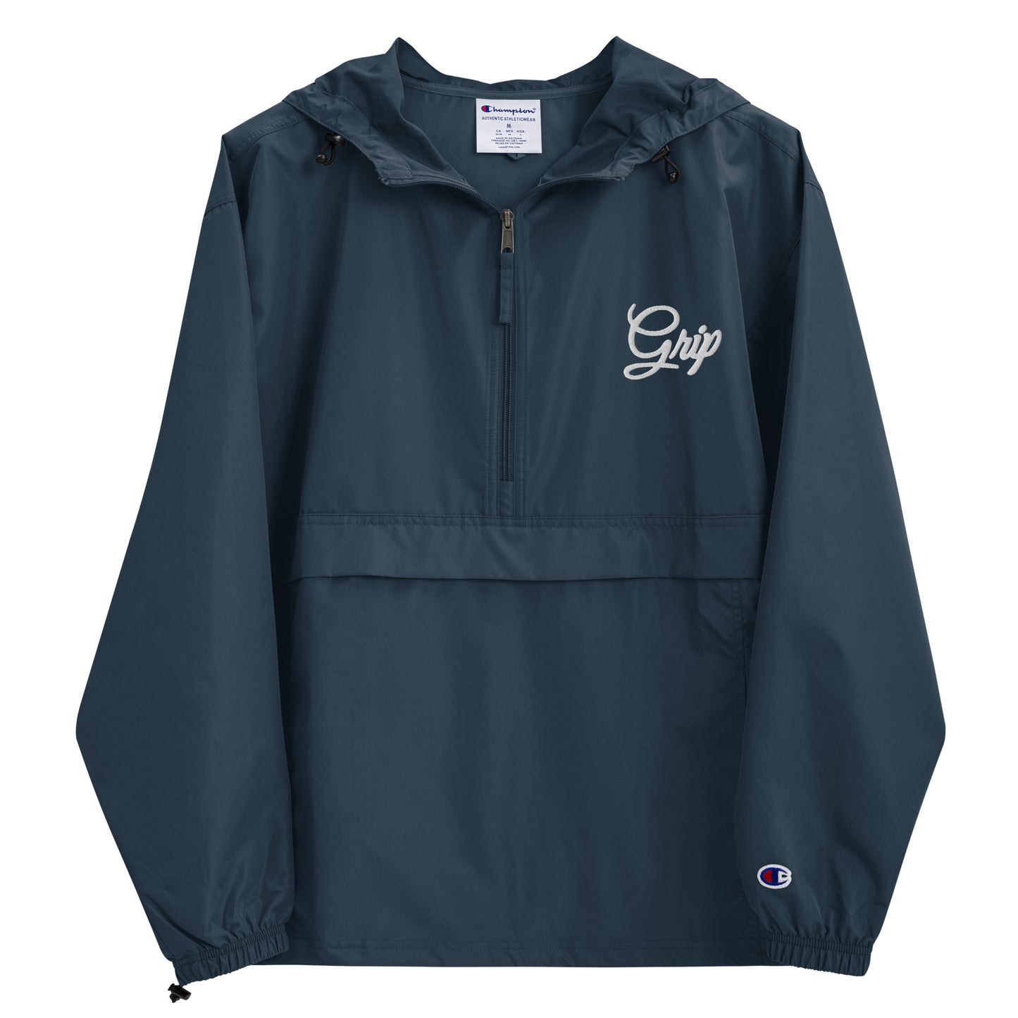 Grip Embroidered Champion Packable Jacket - Grip Support Store