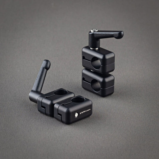 16mm (5/8) SWIVEL CLAMP WITH ADJUSTABLE CLAMPING LEVER SET - Grip Support Store