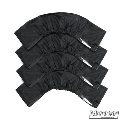 Black Rip Stop Frame Socks (Set of 4) - Grip Support Store