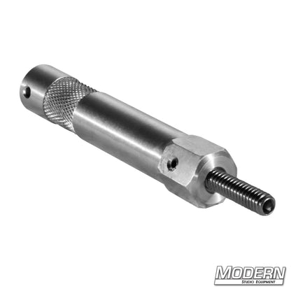 3" Aluminum Baby Pin with 1/4" Male Thread - Grip Support Store