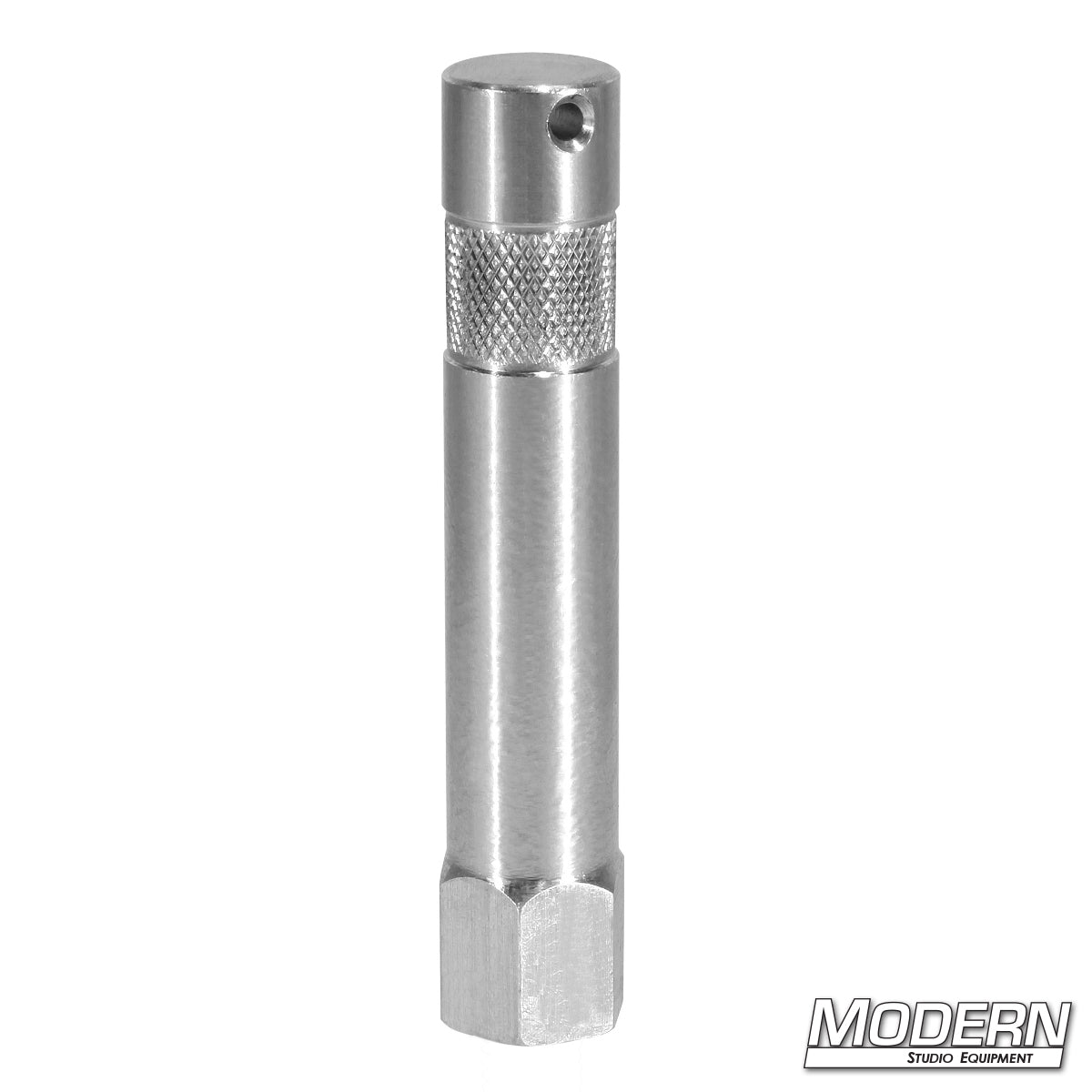 3" Aluminum Baby Pin with 3/8" Female Thread - Grip Support Store