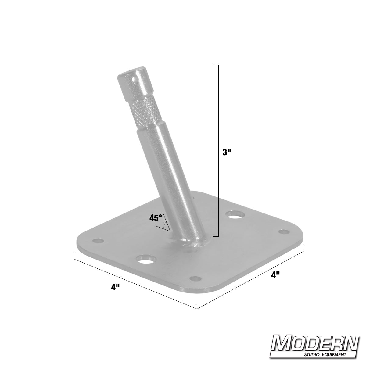 45° Baby Cheater Nail on Plate - Grip Support Store