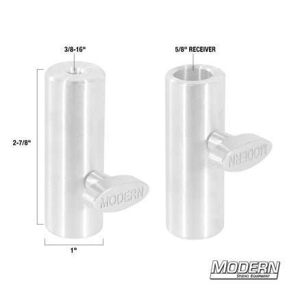 Aluminum Bale Block (5/8" Receiver to 3/8" Female Thread) - Grip Support Store