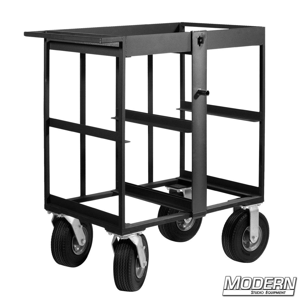 4 Place Milk Crate Cart Complete with Locking Bar - Grip Support Store