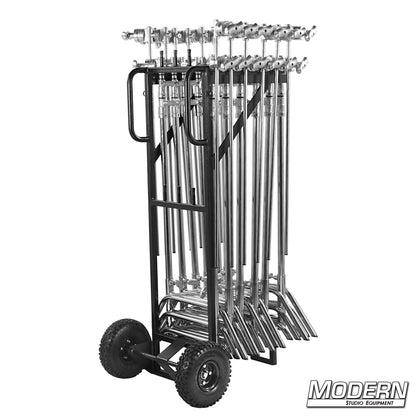 C-Stand Cart Complete with 12 C-Stands - Grip Support Store