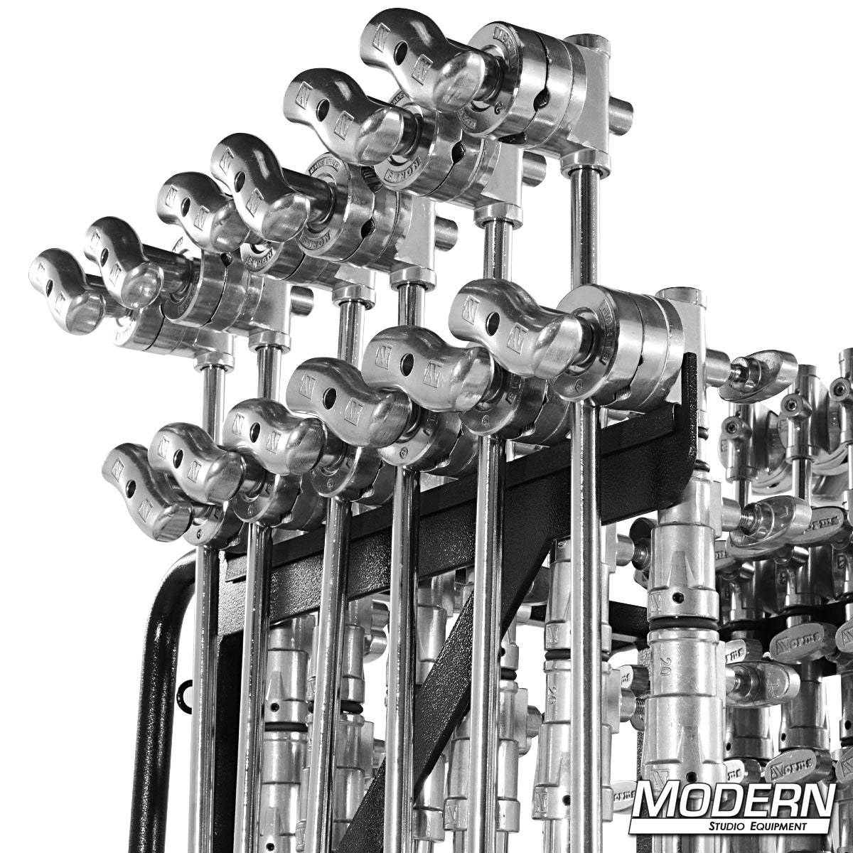 C-Stand Cart Complete with 12 C-Stands - Grip Support Store