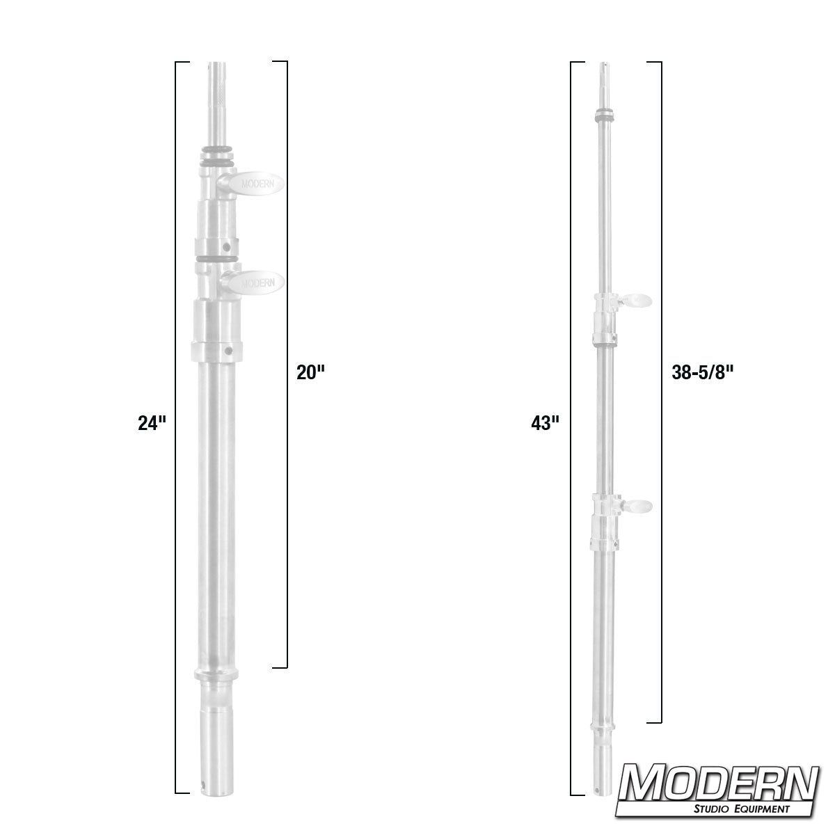 Spider Base Double Riser - 20" - Grip Support Store