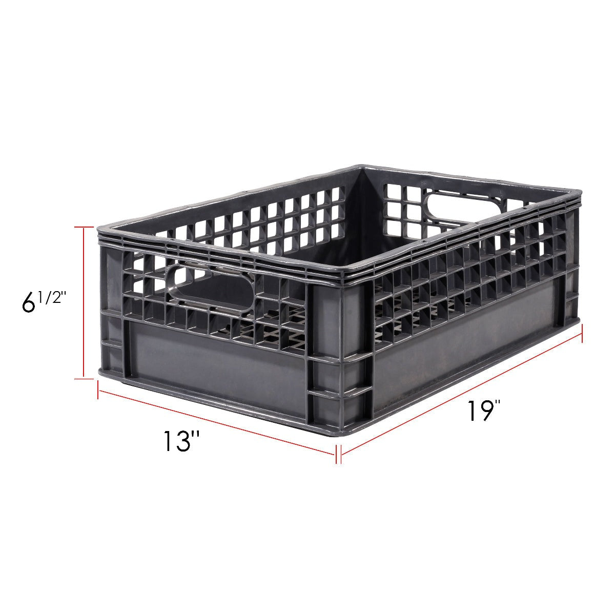 Standard Half Milk Crate - Grip Support Store
