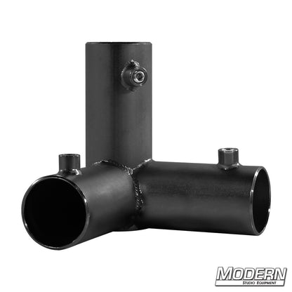 3-Way Pass Through Corner for 1-1/2" Speed-Rail® - Grip Support Store