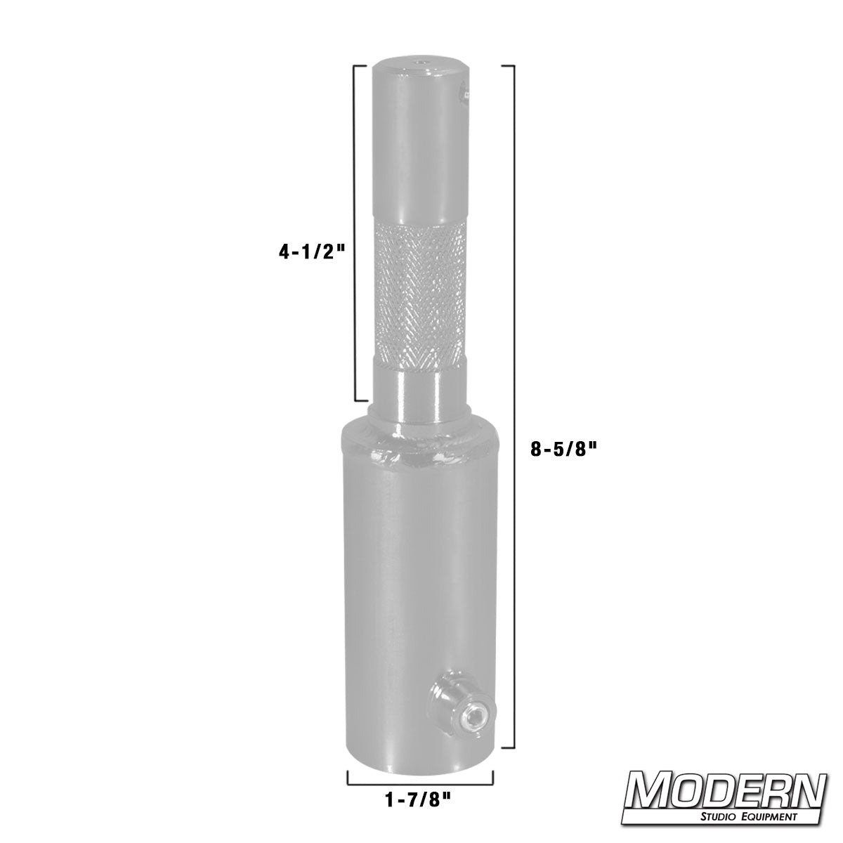 Pipe Receiver to Junior Male for 1-1/4" Speed-Rail® - Grip Support Store