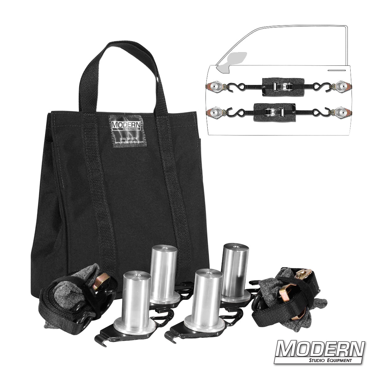 Door Mount Kit for 1-1/2" Speed-Rail® - Grip Support Store