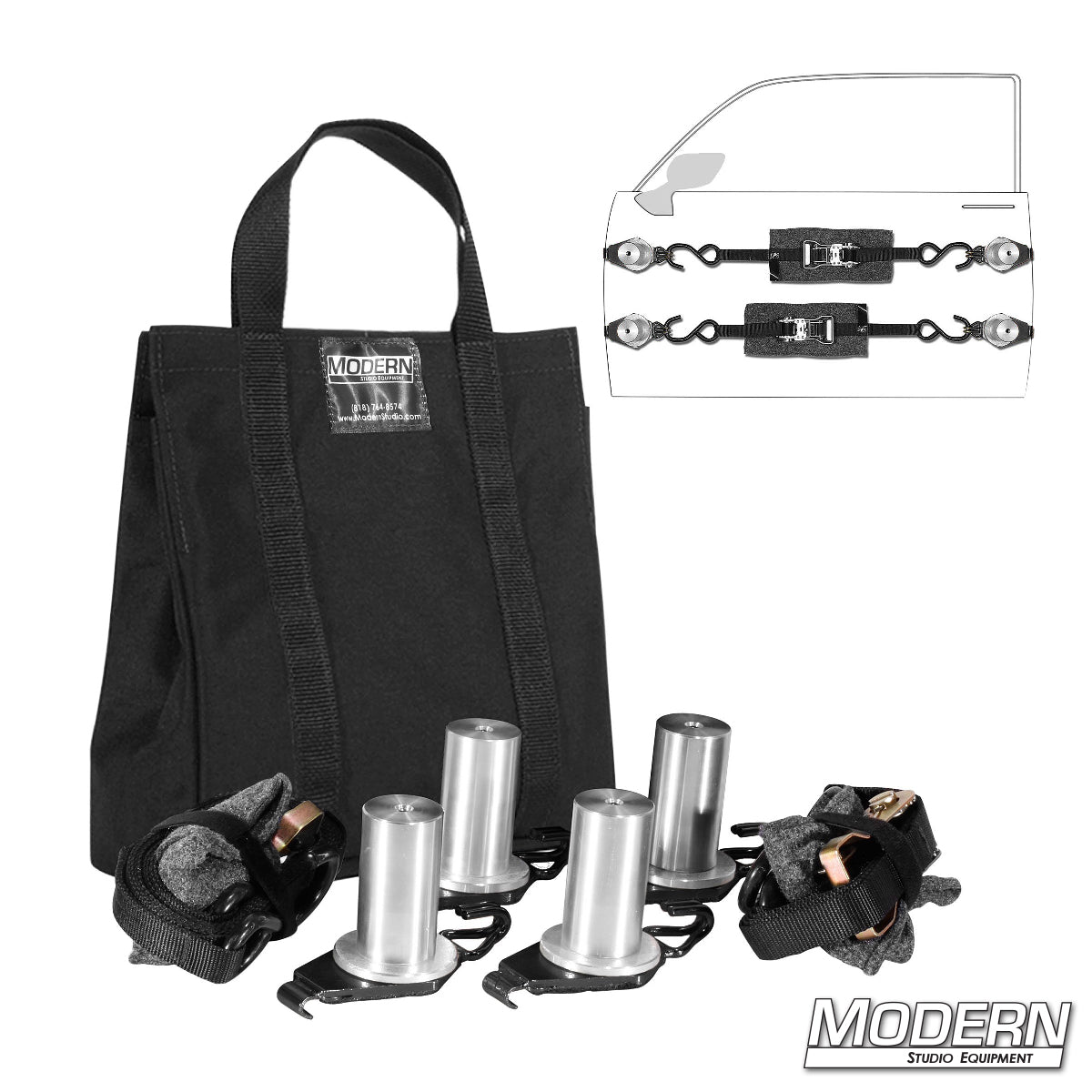 Door Mount Kit for 1-1/4" Speed-Rail® - Grip Support Store